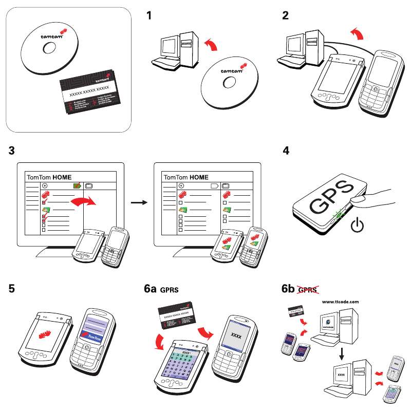 Notice TOMTOM NAVIGATOR 6 NAVIGATION SUR ORGANISEUR PERSONNEL